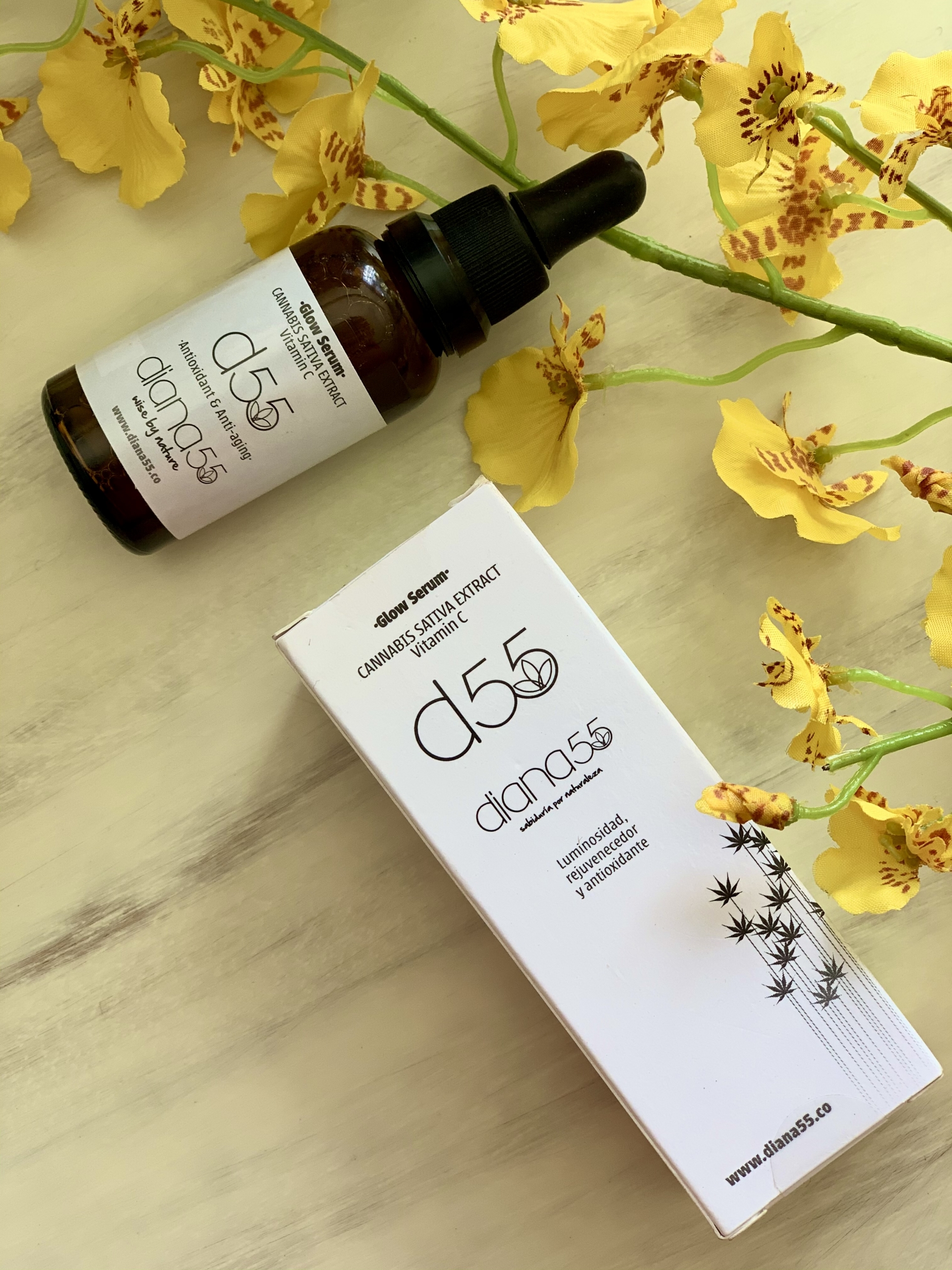 Glow Serum Cannabis Sativa Extract & vitamin C